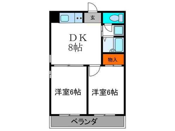 サングリエ広小路の物件間取画像